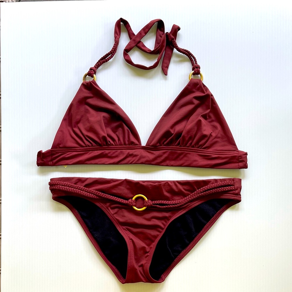 👙💃🏻Swim Systems Bikini. Maroon. Medium 💃🏻👙
